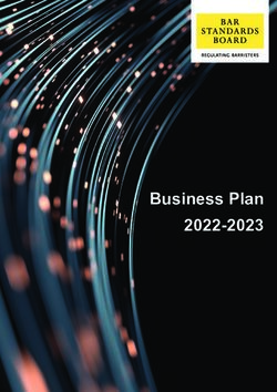 bar standards board business plan