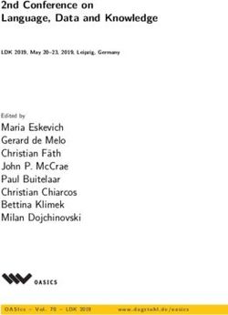 2nd Conference on Language, Data and Knowledge - Schloss Dagstuhl