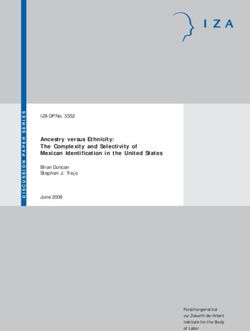 Ancestry versus Ethnicity: The Complexity and Selectivity of Mexican Identification in the United States