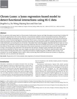 Chrom-Lasso: a lasso regression-based model to detect functional interactions using Hi-C data - Oxford Academic Journals