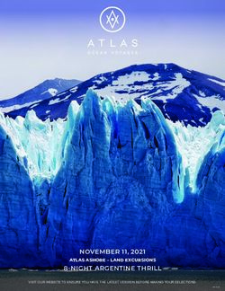 8-NIGHT ARGENTINE THRILL - NOVEMBER 11, 2021 ATLAS ASHORE - LAND EXCURSIONS - Atlas Ocean ...