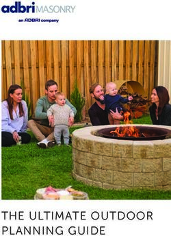 THE ULTIMATE OUTDOOR PLANNING GUIDE - Adbri Masonry