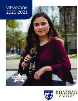 VIEWBOOK 2020-2021 - Braemar College