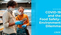 COVID-19 and the Food Safety-Environment Dilemma - Tetra Pak Index 2020