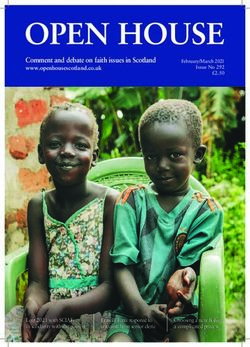 Comment and debate on faith issues in Scotland - Open ...