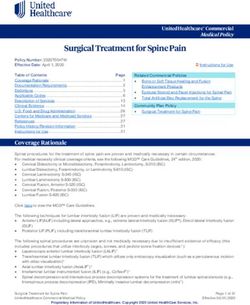 Surgical Treatment for Spine Pain - UHCprovider.com