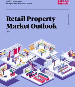 Retail Property Market Outlook - 2020 Predictions for Occupier and Investment Markets - Knight Frank