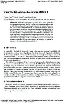 Improving the automated calibration at Belle II - EPJ Web of ...