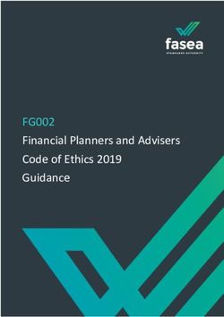 FG002 Financial Planners and Advisers Code of Ethics 2019 Guidance