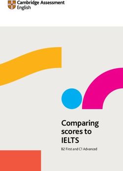 Comparing scores to IELTS - B2 First and C1 Advanced - Cambridge English