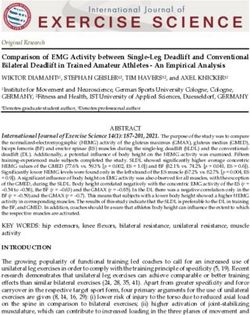 Comparison of EMG Activity between Single-Leg Deadlift and Conventional Bilateral Deadlift in Trained Amateur Athletes - An Empirical Analysis