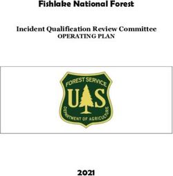 Fishlake National Forest 2021 - Incident Qualification Review Committee OPERATING PLAN - GACC-NIFC