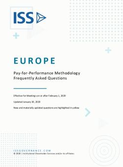 Pay-for-Performance Methodology Frequently Asked Questions - Institutional Shareholder Services