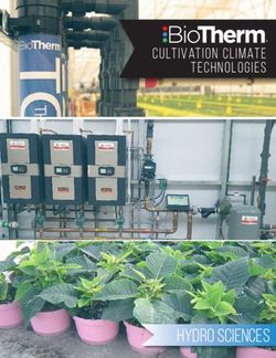 Hydro sciences - cultivation climate technologies - BioTherm Solutions