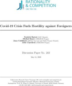 Covid-19 Crisis Fuels Hostility against Foreigners - Rationality ...