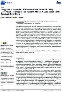 Integrated Assessment of Groundwater Potential Using Geospatial Techniques in Southern Africa: A Case Study in the Zambezi River Basin - MDPI