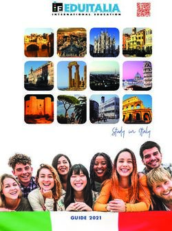 Study in Italy - GUIDE 2021 - Eduitalia