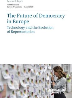 The Future of Democracy in Europe - Technology and the Evolution of Representation - Chatham House