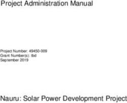 Project Administration Manual - Nauru: Solar Power Development Project - Asian Development Bank
