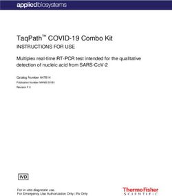TaqPath COVID-19 Combo Kit - INSTRUCTIONS FOR USE - FDA