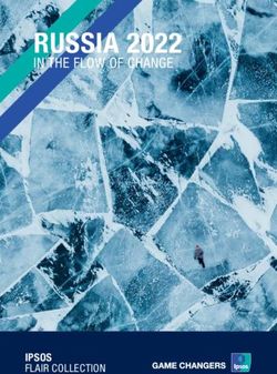 RUSSIA 2022 IN THE FLOW OF CHANGE - IPSOS FLAIR COLLECTION