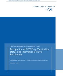 Recognition of COVID-19 Vaccination Status and International Travel Restrictions - RKI