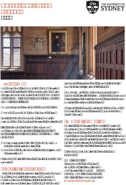 MATURE-AGE ENTRY SCHEME 2018 - The University of Sydney