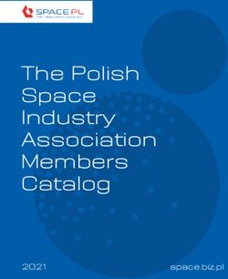 The Polish Space Industry Association Members Catalog - 2021 space.biz.pl