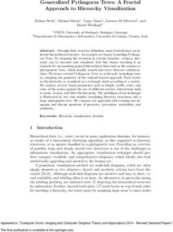 Generalized Pythagoras Trees: A Fractal Approach to Hierarchy Visualization