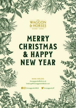 MERRY CHRISTMAS & HAPPY NEW YEAR - BOOK ONLINE thewaggonsheffield.co.uk thewaggonsheffield thewaggonsheff