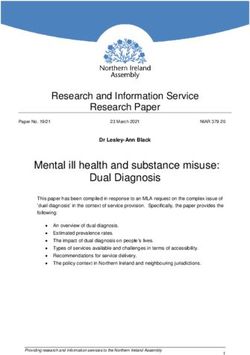 Mental ill health and substance misuse: Dual Diagnosis - The ...
