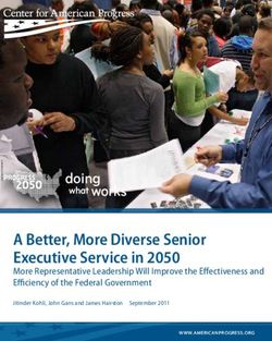 A Better, More Diverse Senior Executive Service in 2050