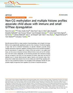 Non-CG methylation and multiple histone profiles associate child abuse with immune and small GTPase dysregulation - Nature