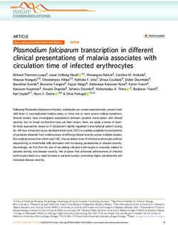 Plasmodium falciparum transcription in different clinical presentations of malaria associates with circulation time of infected erythrocytes ...