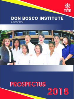 PROSPECTUS - DON BOSCO INSTITUTE GUWAHATI