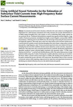 Using Artificial Neural Networks for the Estimation of Subsurface Tidal Currents from High-Frequency Radar Surface Current Measurements - MDPI
