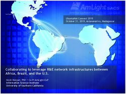 Collaborating to leverage R&E network infrastructures between Africa, Brazil, and the U.S - NSF-PAR