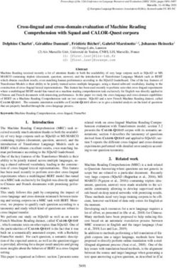 Cross-lingual and cross-domain evaluation of Machine Reading Comprehension with Squad and CALOR-Quest corpora