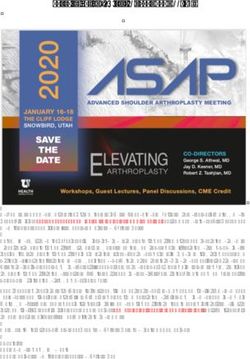 An Invitation to Exhibit at the 2020 ASAP Meeting - Advanced ...