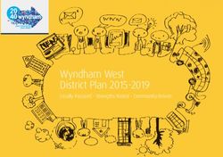 Wyndham West District Plan 2015-2019 20 40 - Wyndham City