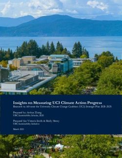 Insights on Measuring UC3 Climate Action Progress - UBC ...