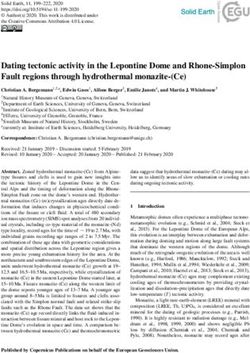 Dating tectonic activity in the Lepontine Dome and Rhone-Simplon Fault regions through hydrothermal monazite-(Ce) - Solid Earth
