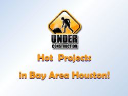 Hot Projects in Bay Area Houston! - Bay Area Houston Economic ...