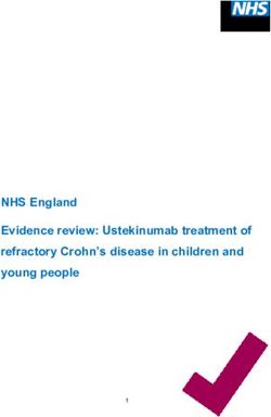 NHS England Evidence review: Ustekinumab treatment of refractory Crohn's disease in children and young people