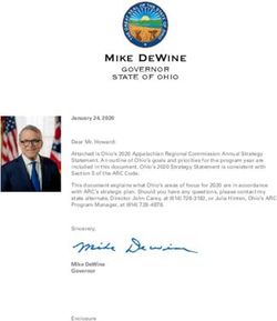 MIKE DEWINE GOVERNOR STATE OF OHIO - EASTGATE REGIONAL COUNCIL OF GOVERNMENTS