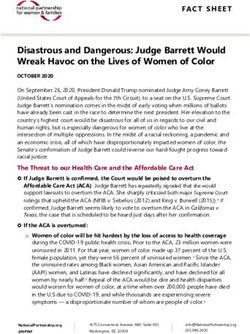 Disastrous and Dangerous: Judge Barrett Would Wreak Havoc on the Lives of Women of Color