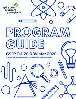 GSEP Fall 2019/Winter 2020 - a publication of the Girl Scouts of Eastern Pennsylvania - Girl Scouts of Eastern ...