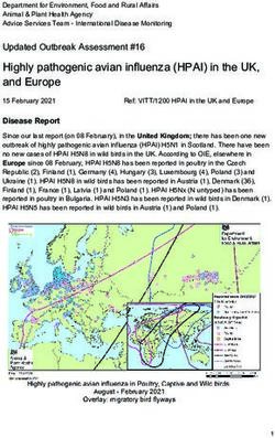 Highly pathogenic avian influenza (HPAI) in the UK, and Europe - Gov.uk