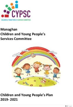 Monaghan Children and Young People's Services Committee - Children and Young People's Plan 2019- 2021