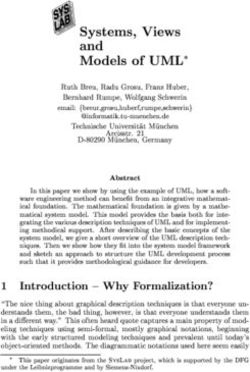 Systems Views and Models of UML